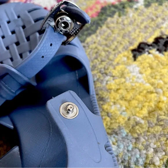 Blue Toddler Girl Jelly Fisherman Sandals - Picture 5 of 5